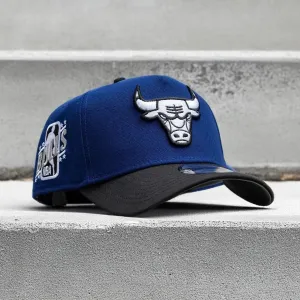 New Era 9Forty A-Frame Chicago Bulls Nba Patch Two Tone / Grey Uv Snapback Trending Now Offer