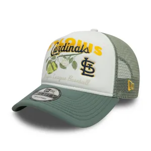 Shop Smart & Save New Era 9Forty A-Frame Trucker Mlb Saint Louis Cardinals Fruit Graphic Two Tone Snapback Cap