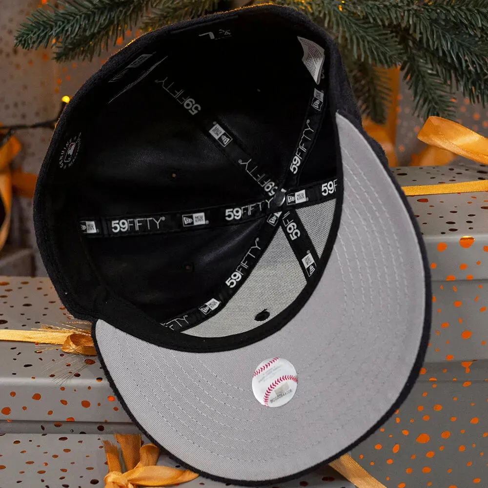 New Era 59Fifty Mlb Oakland Athletics Black Faux Suede/ Grey Uv Fitted Cap Best Seller Discount