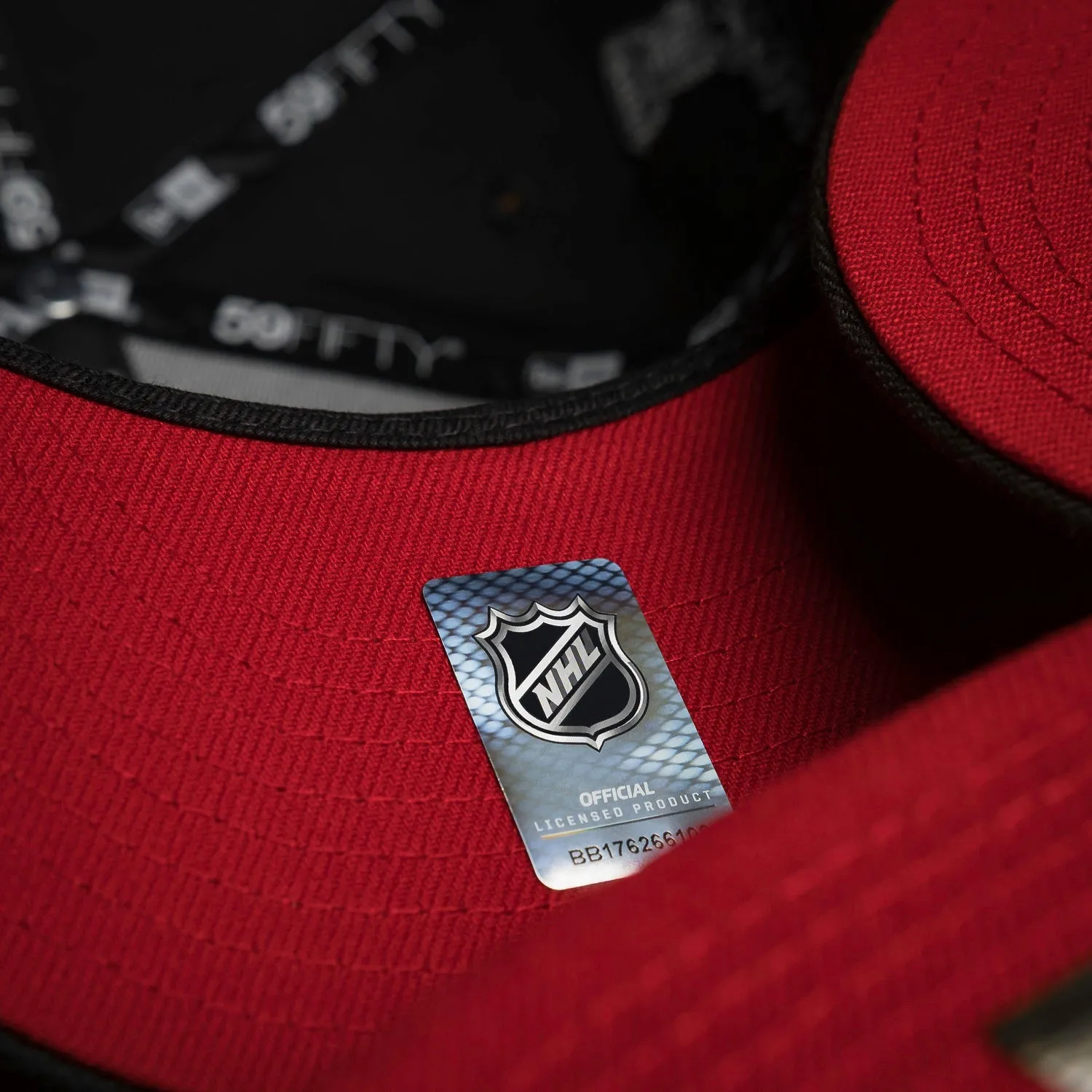 Hot Picks Today Los Angeles Kings Nhl Black Scarlet Uv / New Era 59Fifty Fitted Cap