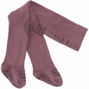 Hot Price Drop Gobabygo Misty Plum Crawling Tights Organic Cotton