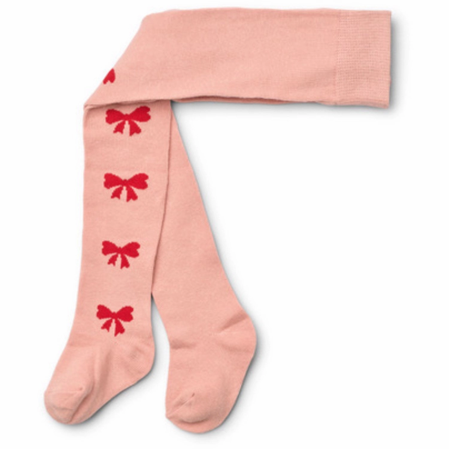 Flss Warm Pink Bow Vera Stocking Clearance Event