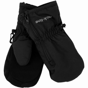 Perfect Gift Sale Special Surprise Sale Mikk-Line Black Nylon Mittens
