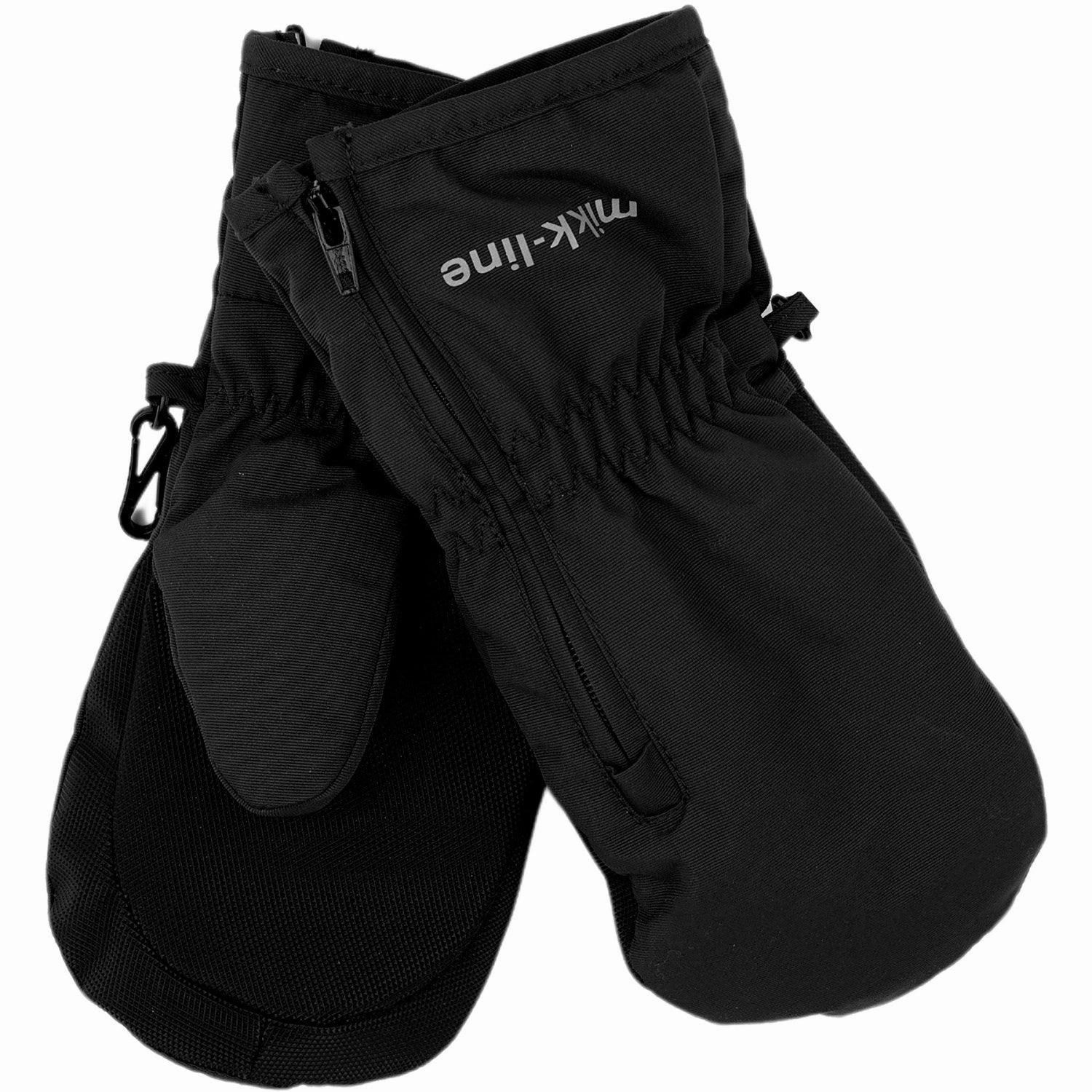 Perfect Gift Sale Special Surprise Sale Mikk-Line Black Nylon Mittens