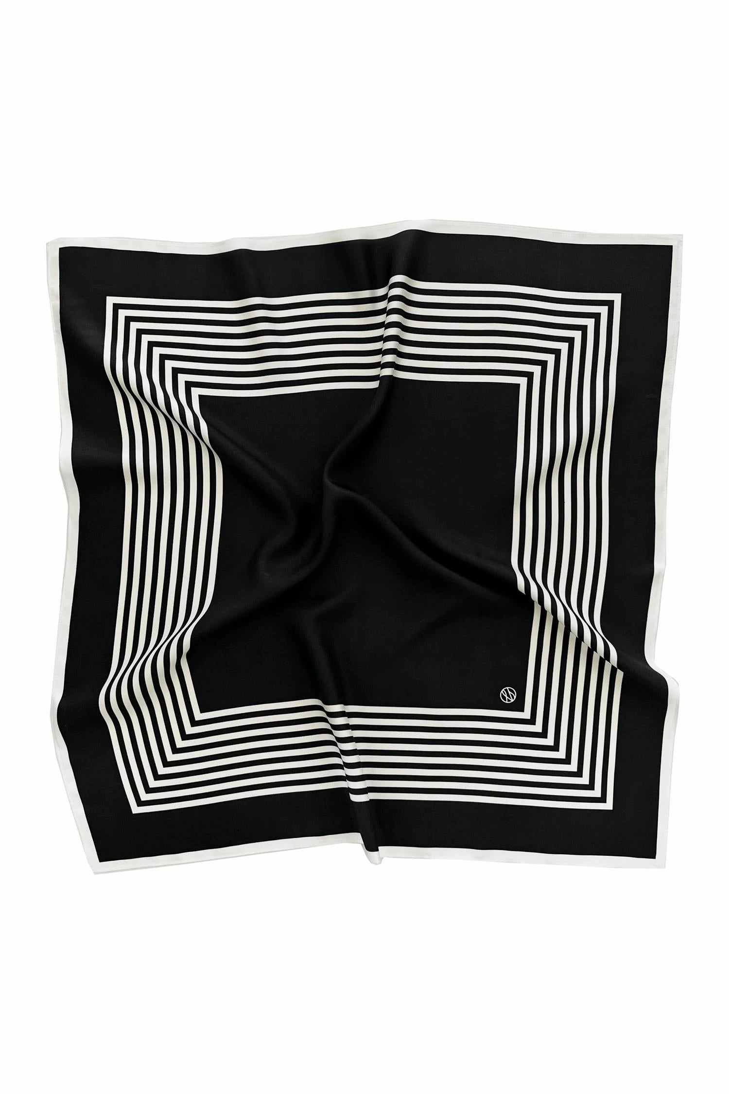 Special Occasion Discount Unmissable Deal Today No. 2 Scarf 65 Cm. Black/Cream