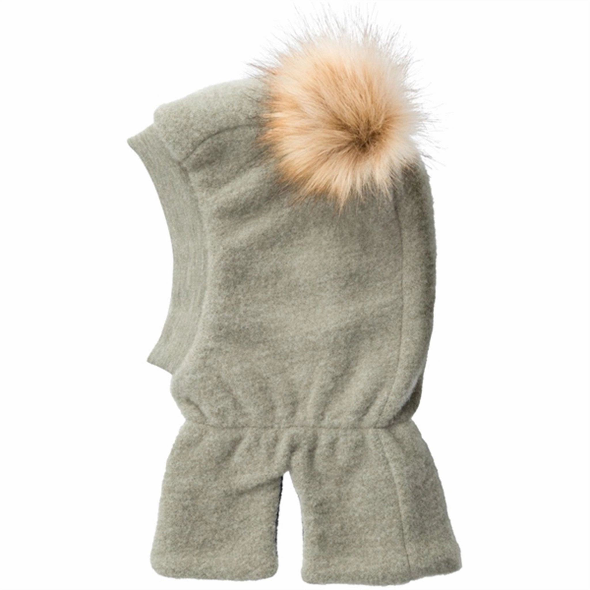 Name It Vetiver Wmino Wool Brushed Balaclava With Pom Pom Dont Miss Big Savings Instant Discount
