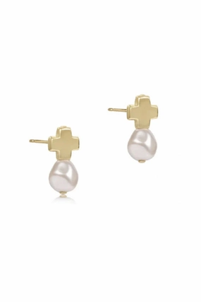 Signature Cross Gold Stud - Pearl Instant Hot Deal