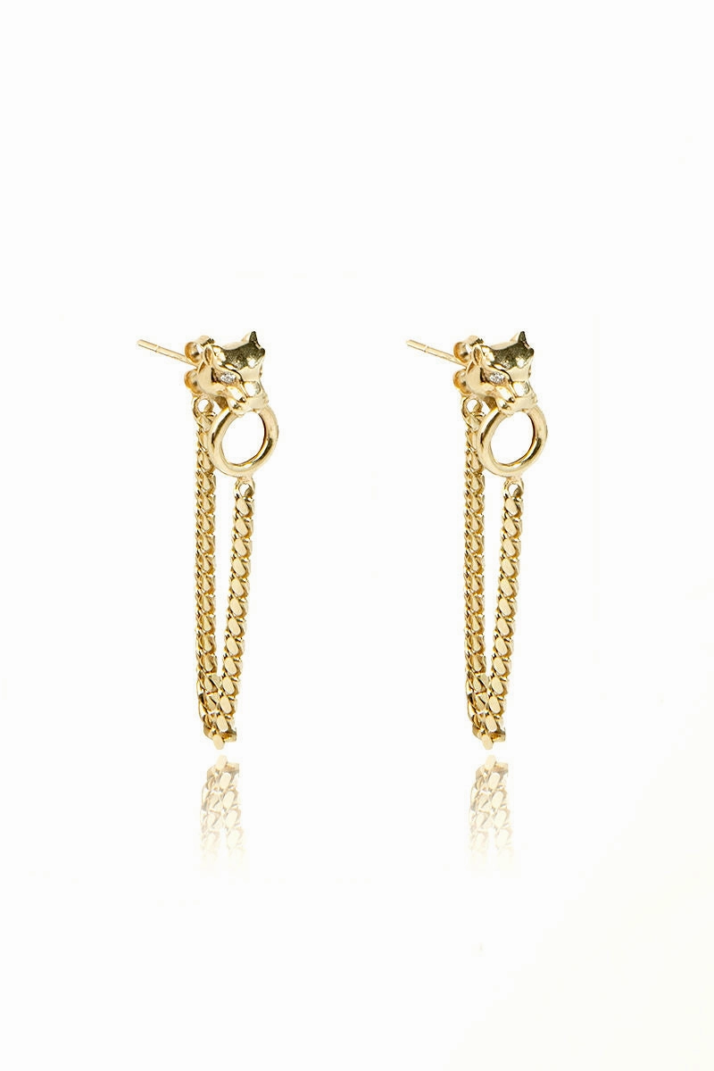 Hot Sale Frenzy Flash Deal Today Cuban Miami Chain Doorknocker Earrings