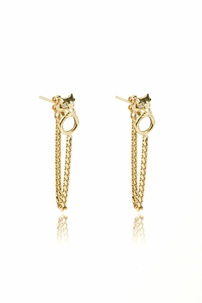 Hot Sale Frenzy Flash Deal Today Cuban Miami Chain Doorknocker Earrings