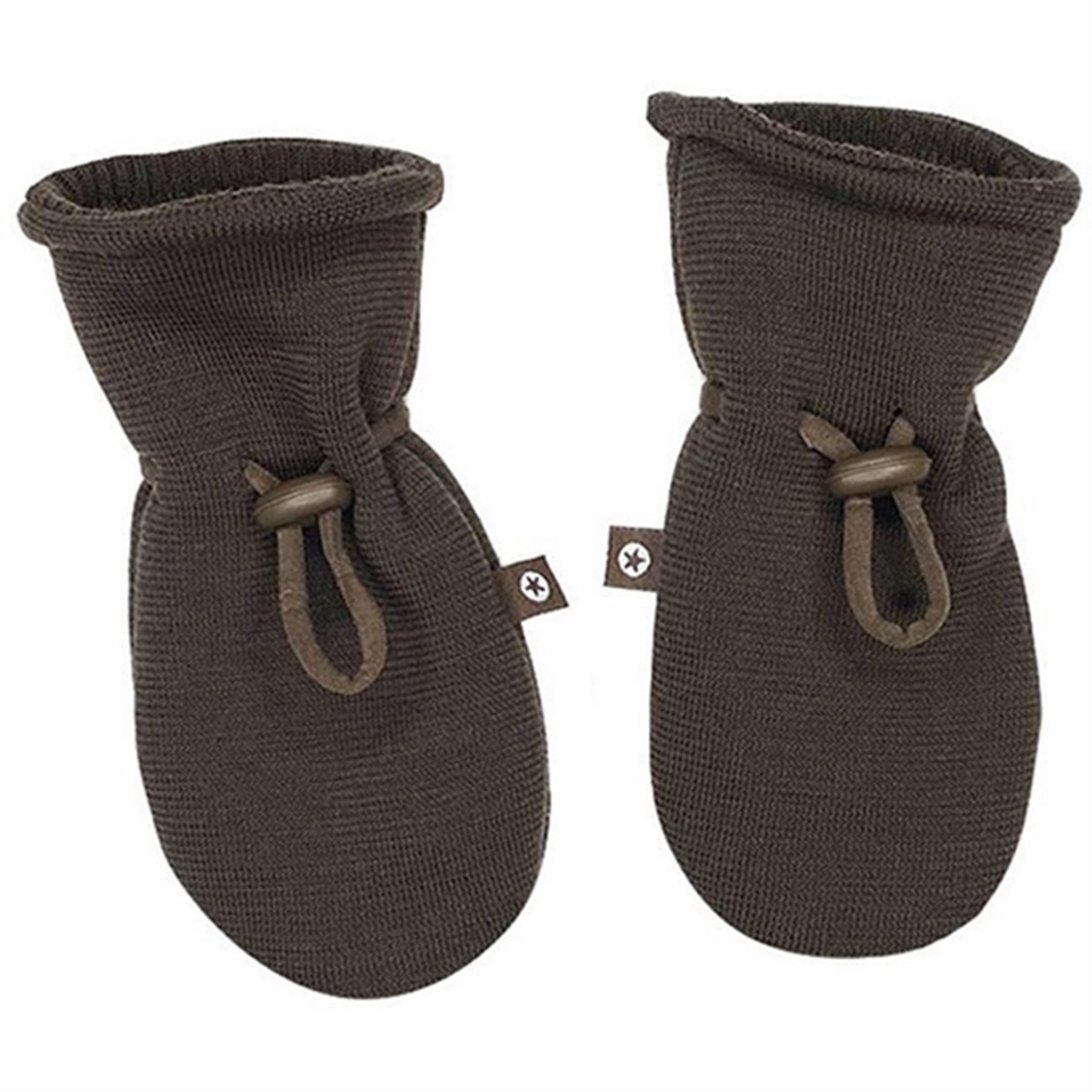 Smallstuff Wool Mittens Brown Today Only Savings