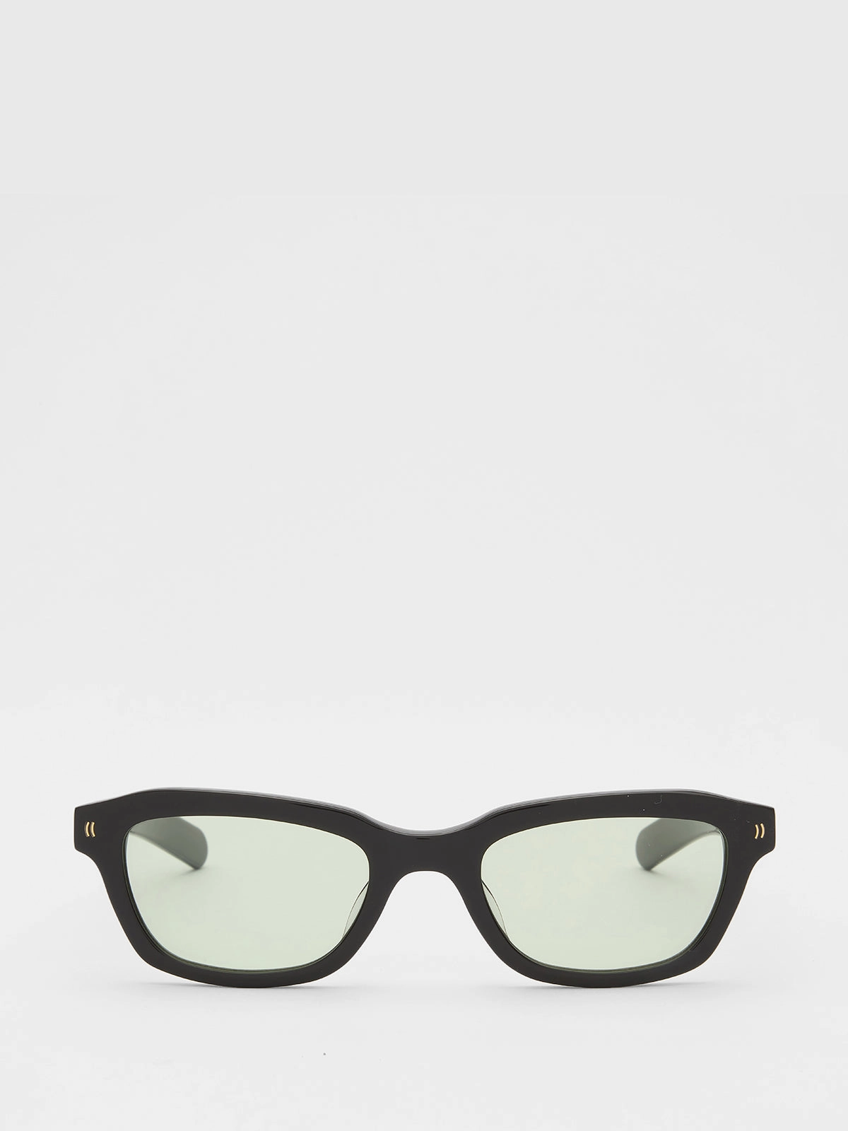 Hot Offer Inside Clint Sunglasses In Solid Brown And Chill Out Green Lens