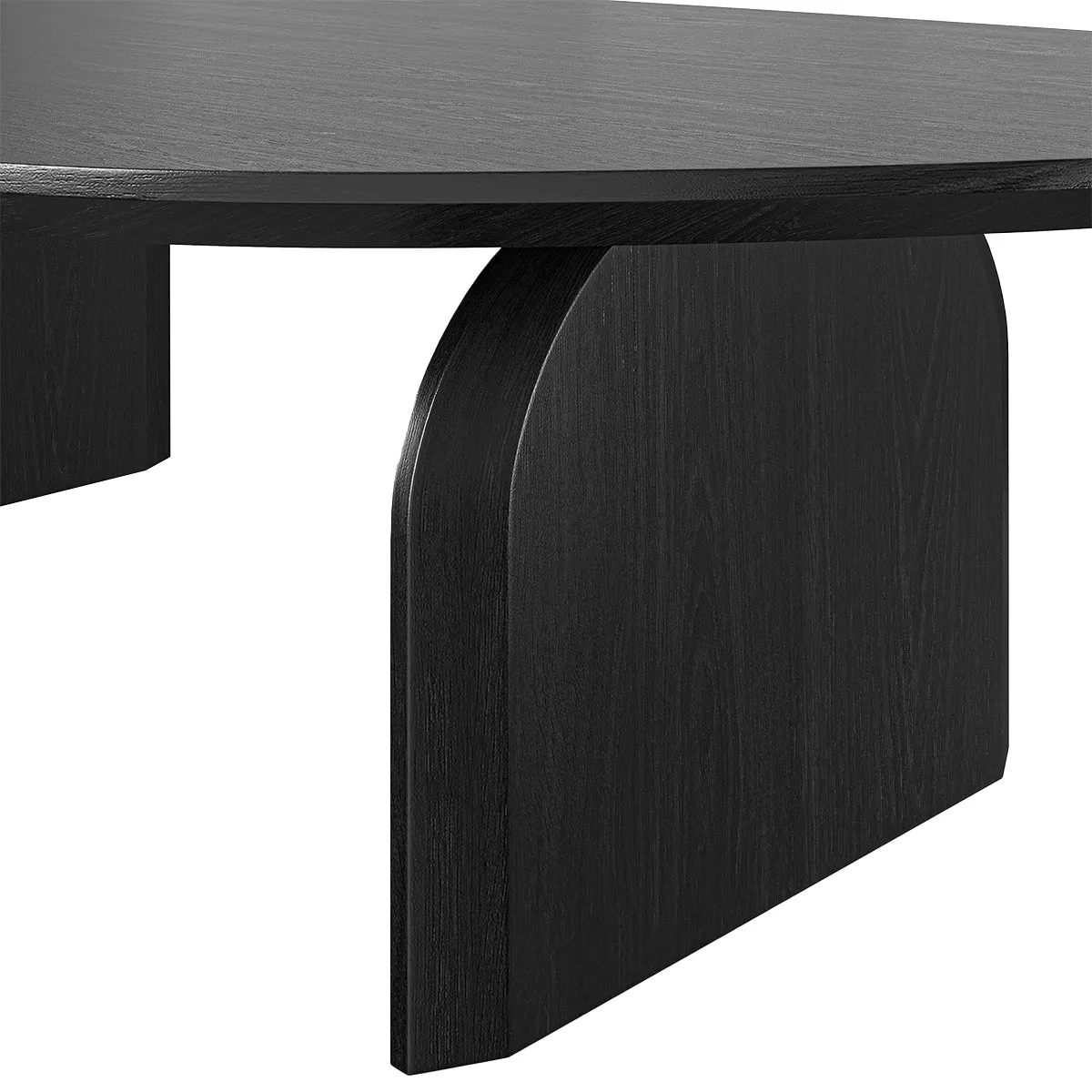 Clover Oval Oak Coffee Table
