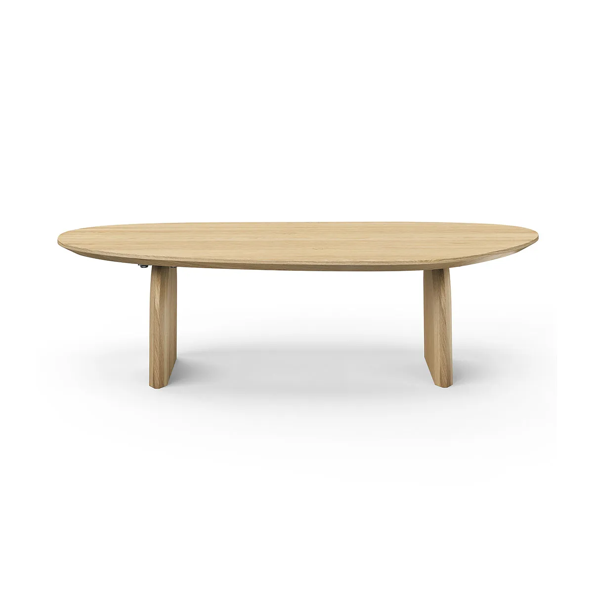 Clover Oval Oak Coffee Table