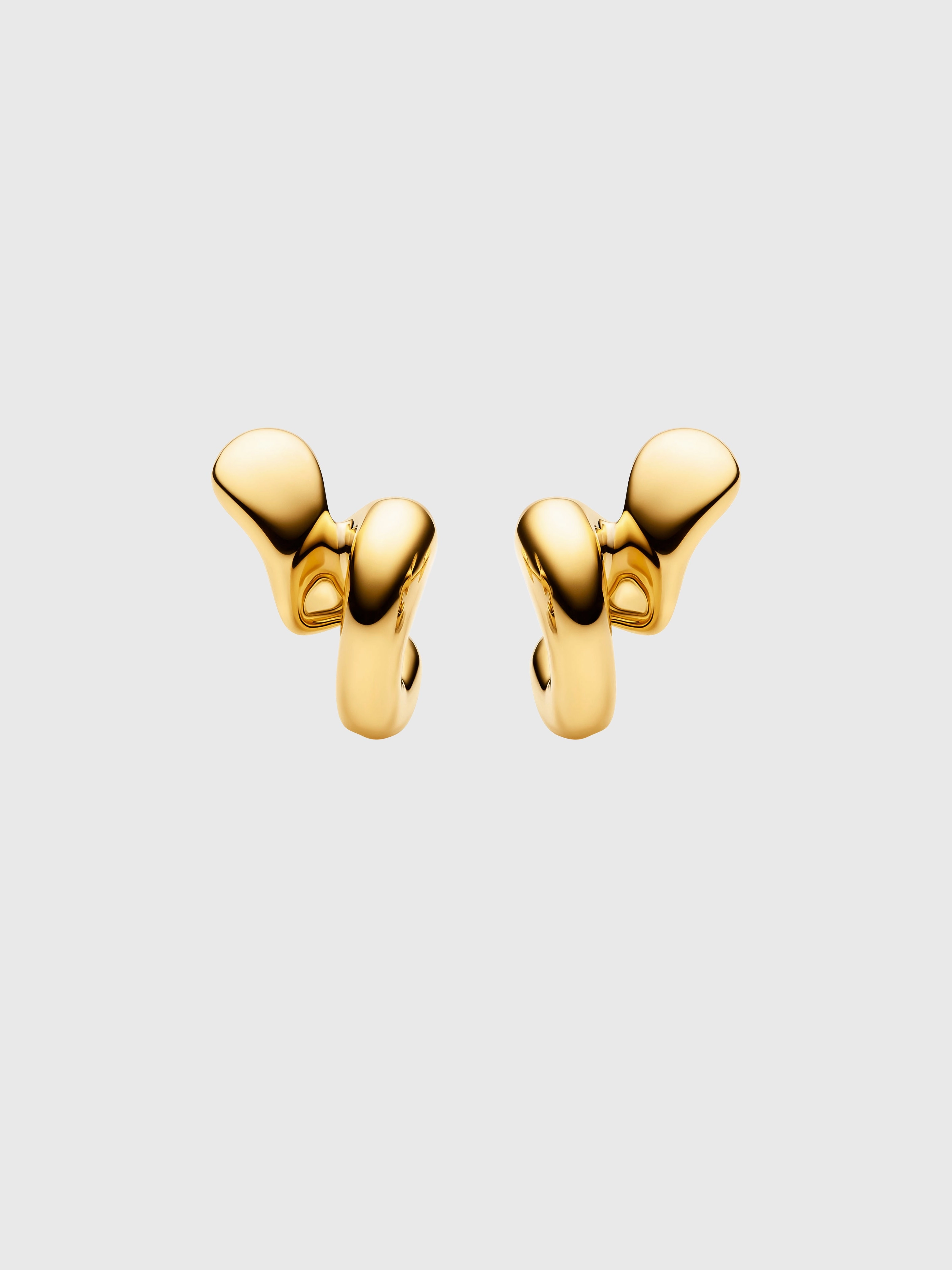 Coil Whirl Stud Earring With Gold Plating Hot Deals Today Online Exclusive Deal