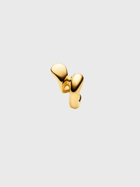 Coil Whirl Stud Earring With Gold Plating Shop Smart Deals