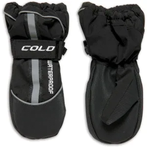 Cold Black Filur Mitten Special Surprise Sale