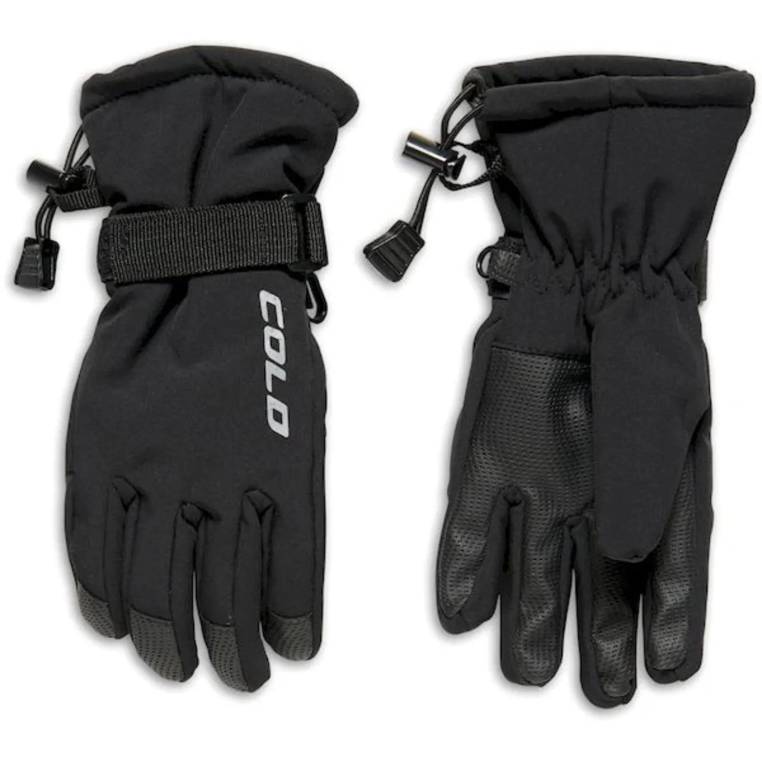 Trendy Picks Today Cold Black Igloo Ski Gloves Jr