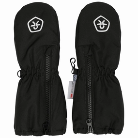 Color Kids Black Mittens W. Zipper Hot Deals Today Grab It Before Gone