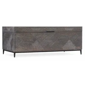 Commerce & Market Carved Chest Cocktail Table
