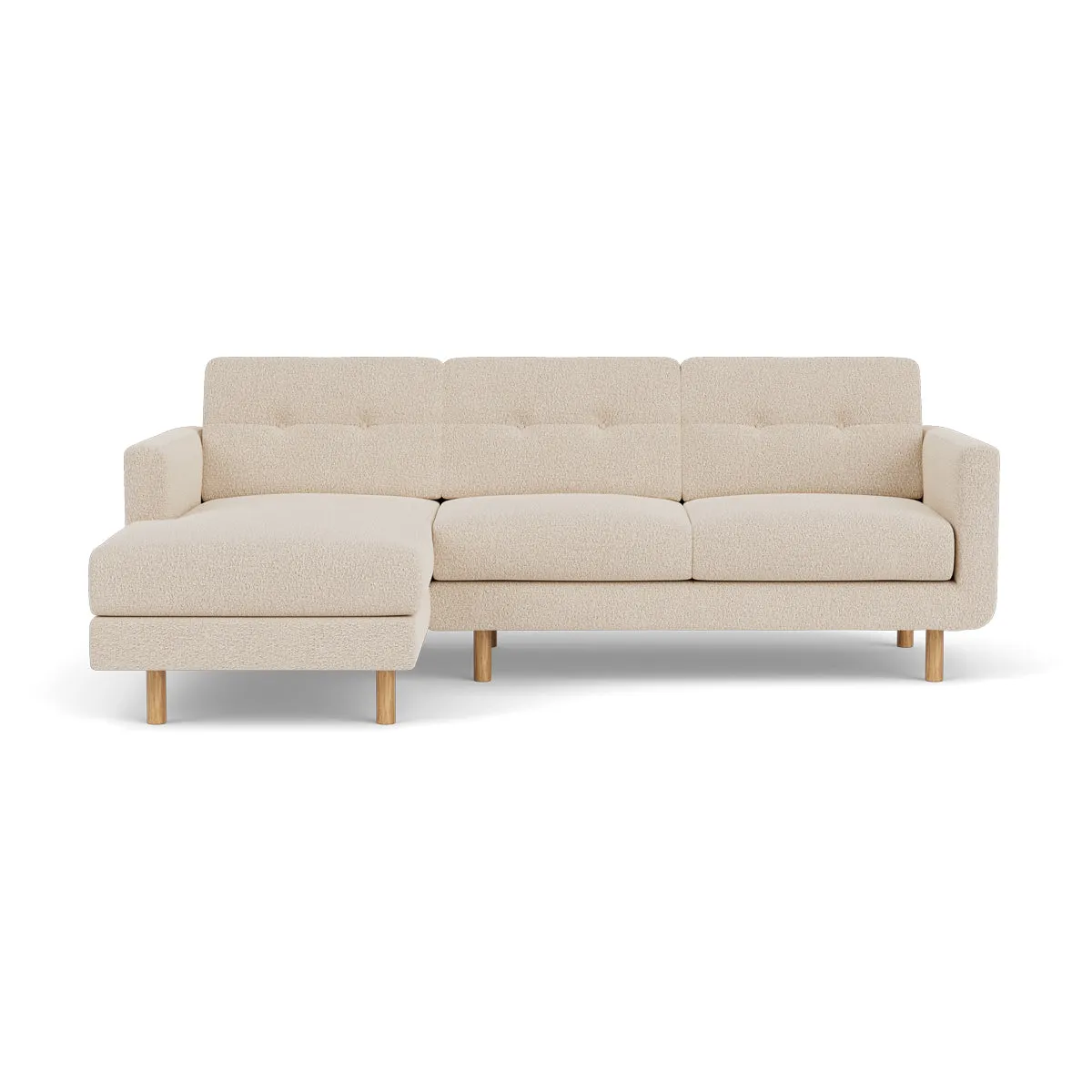 Conrad Boucle Left Chaise Sofa