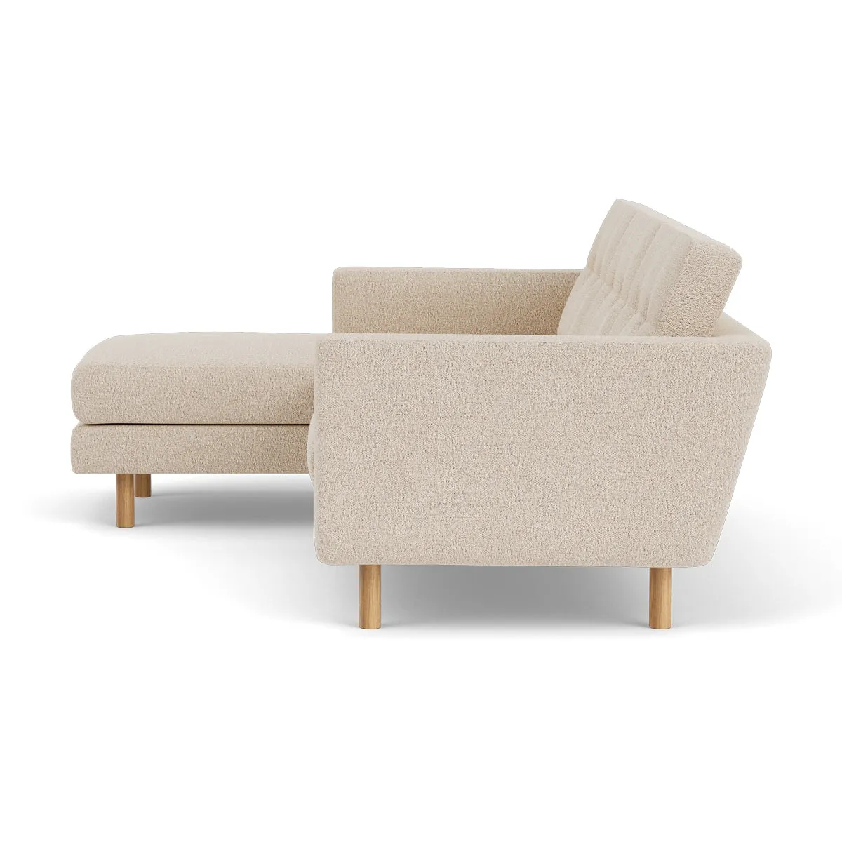 Conrad Boucle Left Chaise Sofa