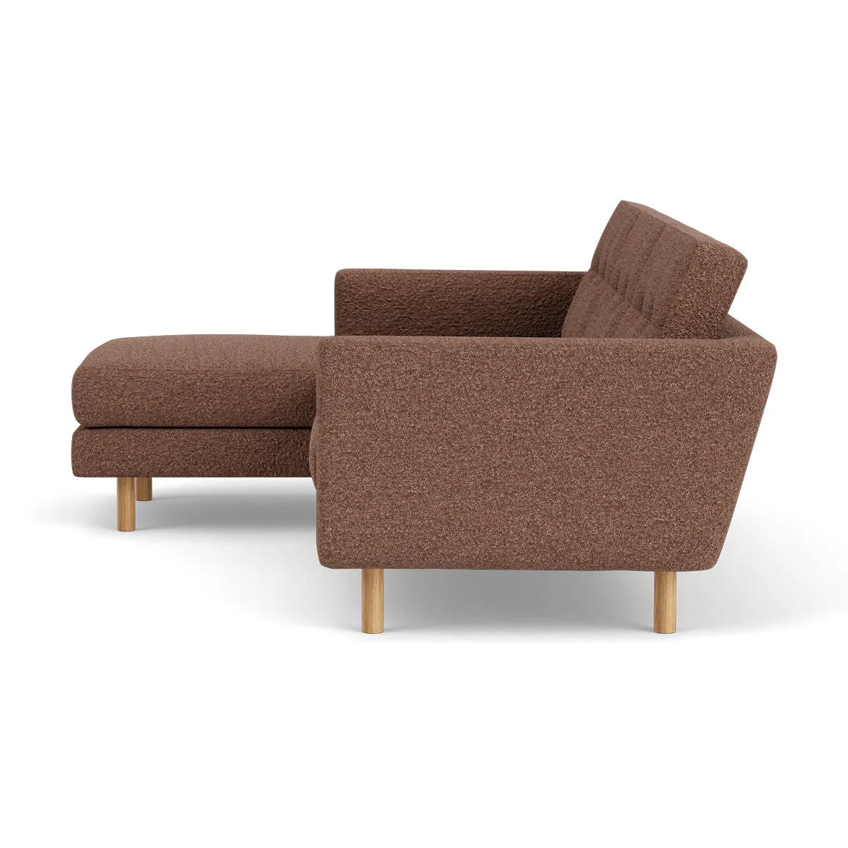 Conrad Boucle Left Chaise Sofa