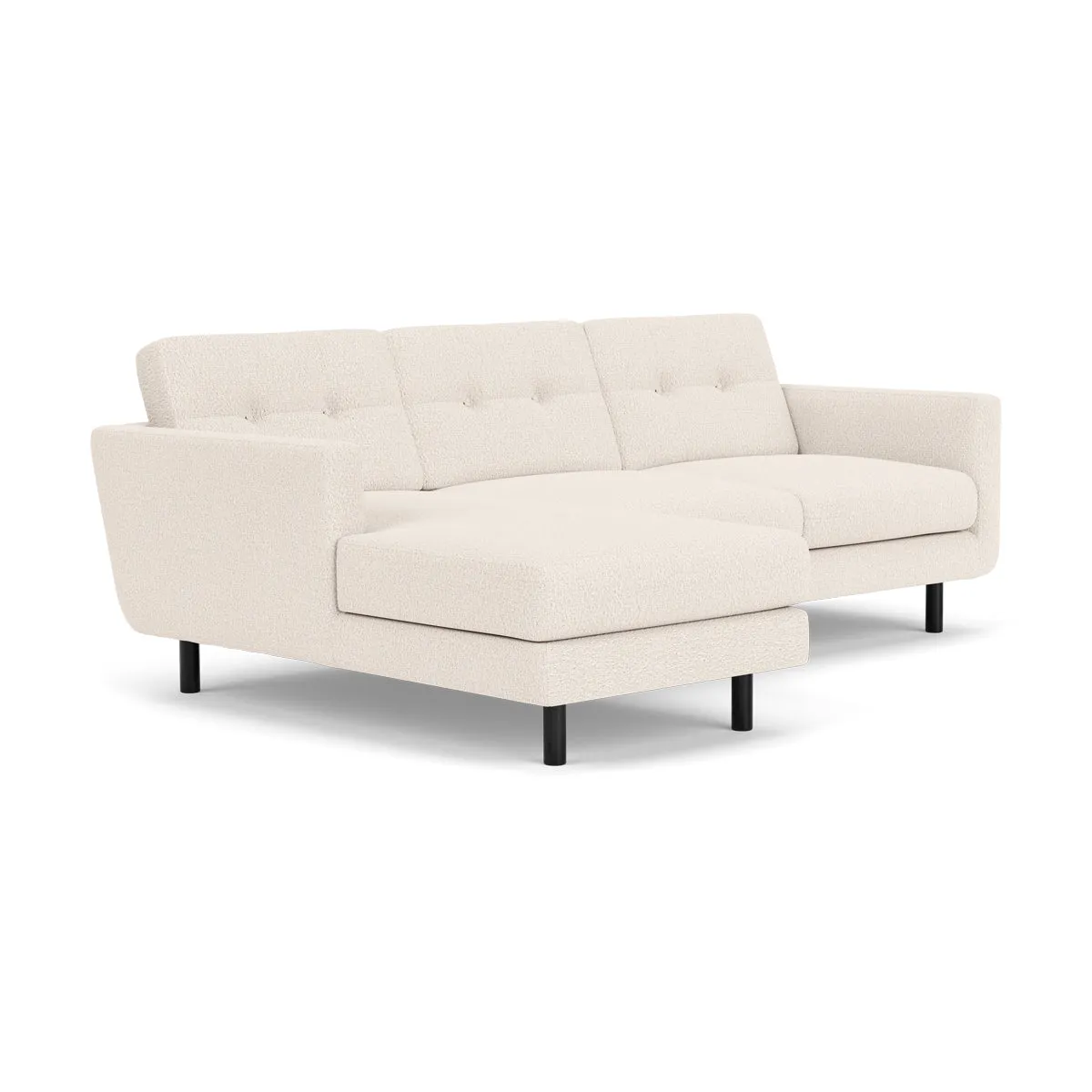 Conrad Boucle Left Chaise Sofa