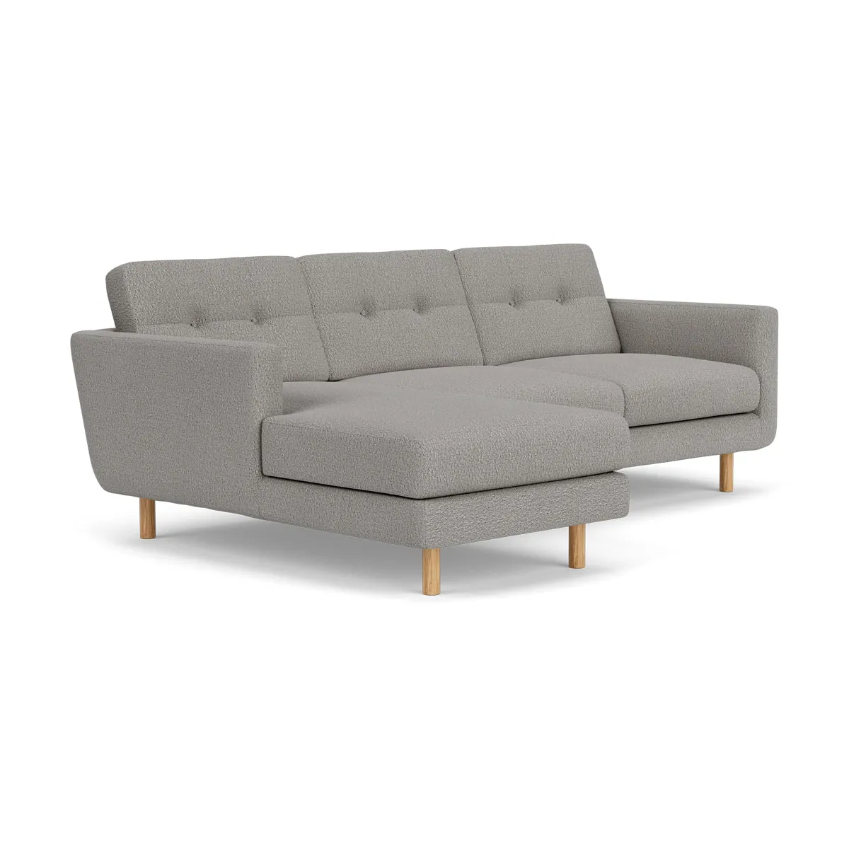 Conrad Boucle Left Chaise Sofa