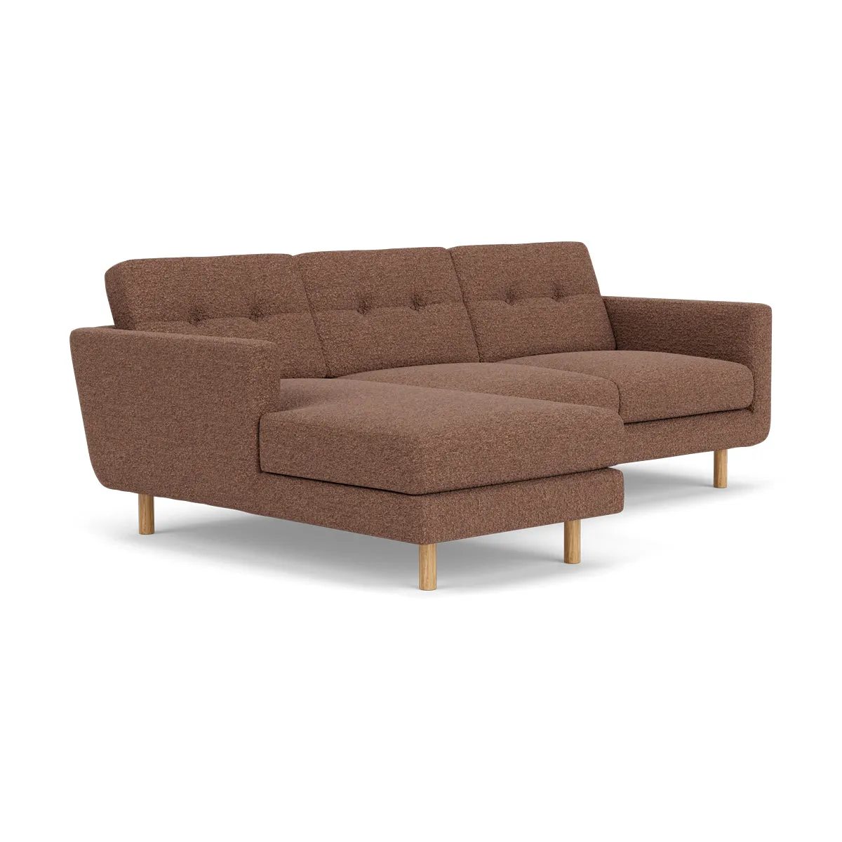 Conrad Boucle Left Chaise Sofa
