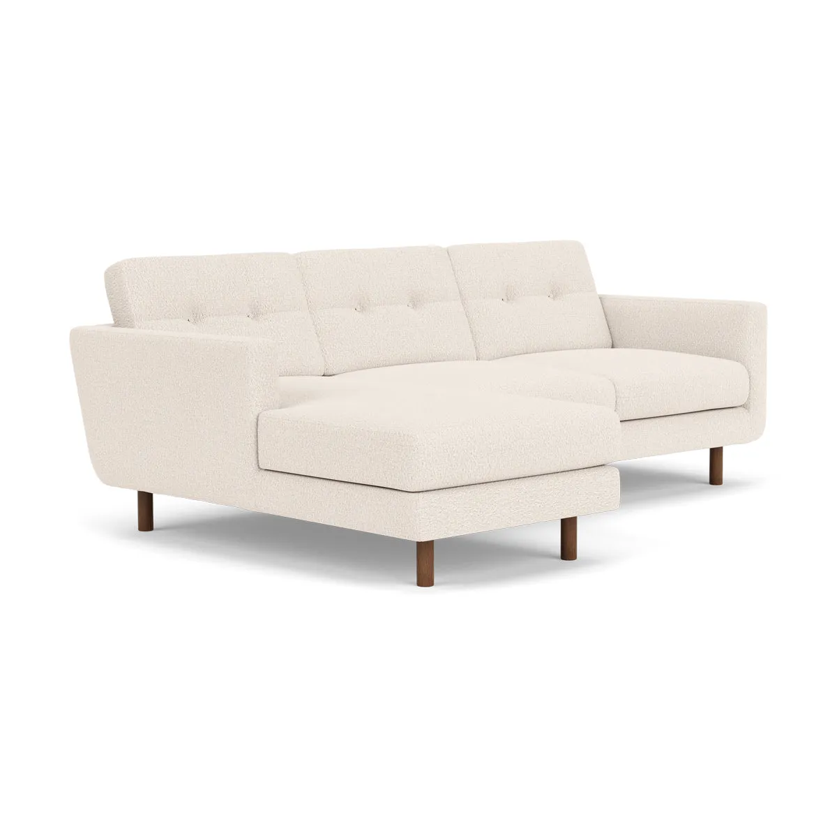 Conrad Boucle Left Chaise Sofa