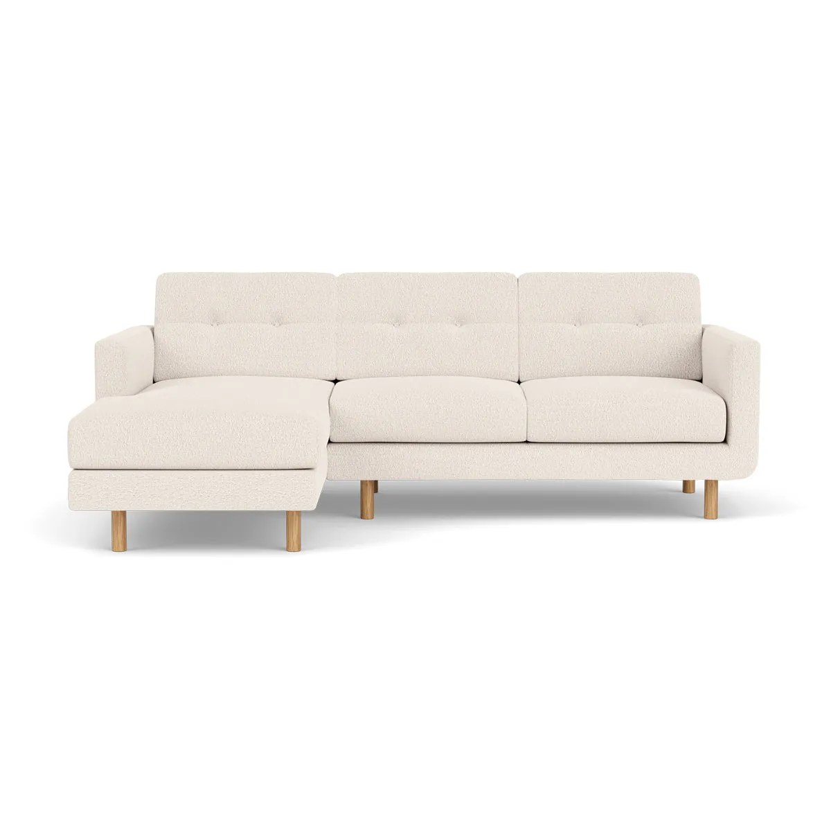 Conrad Boucle Left Chaise Sofa