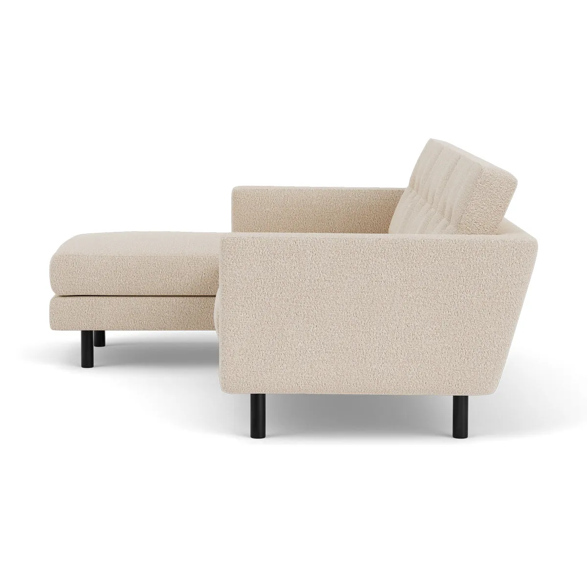 Conrad Boucle Left Chaise Sofa