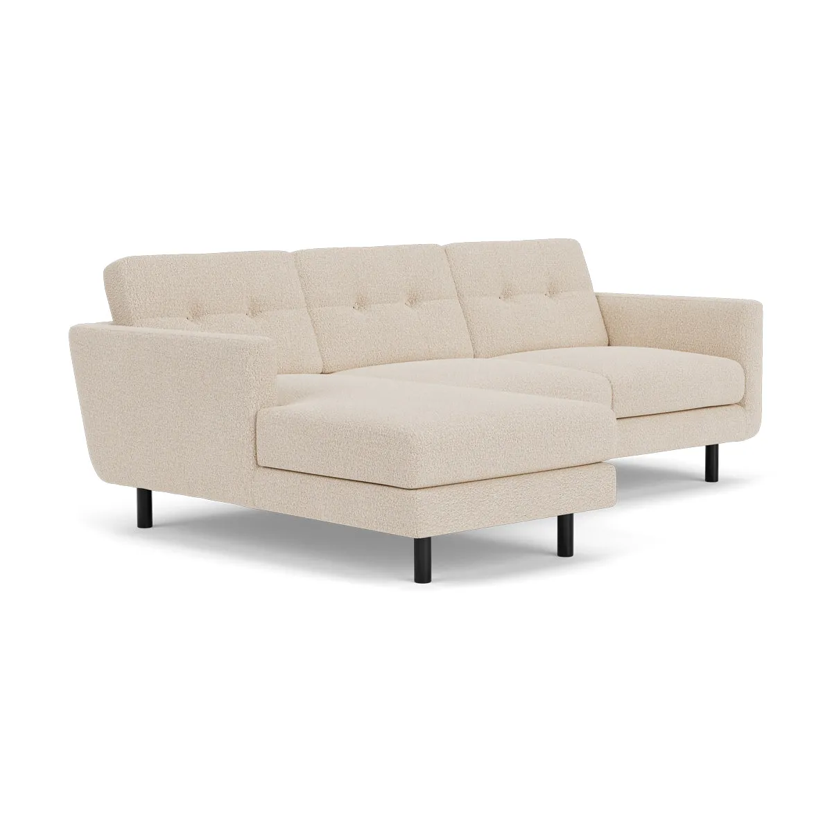 Conrad Boucle Left Chaise Sofa