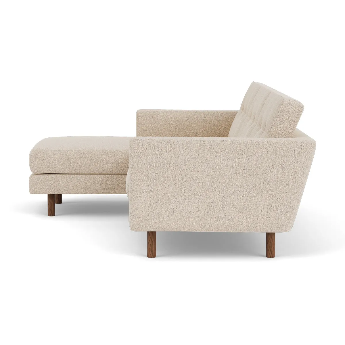 Conrad Boucle Left Chaise Sofa