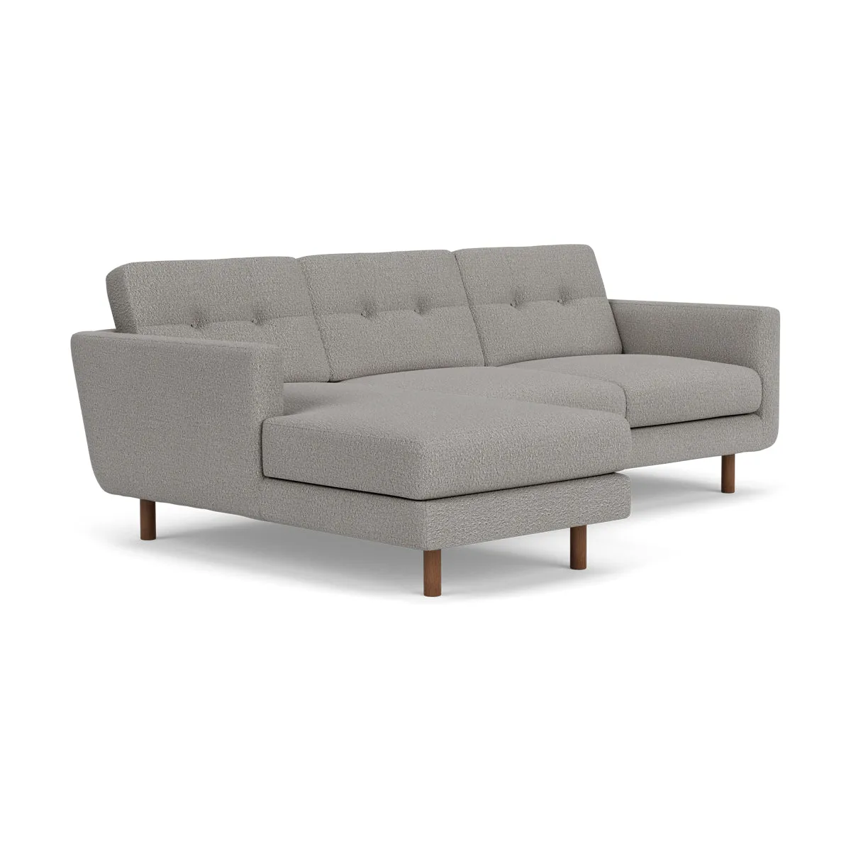 Conrad Boucle Left Chaise Sofa