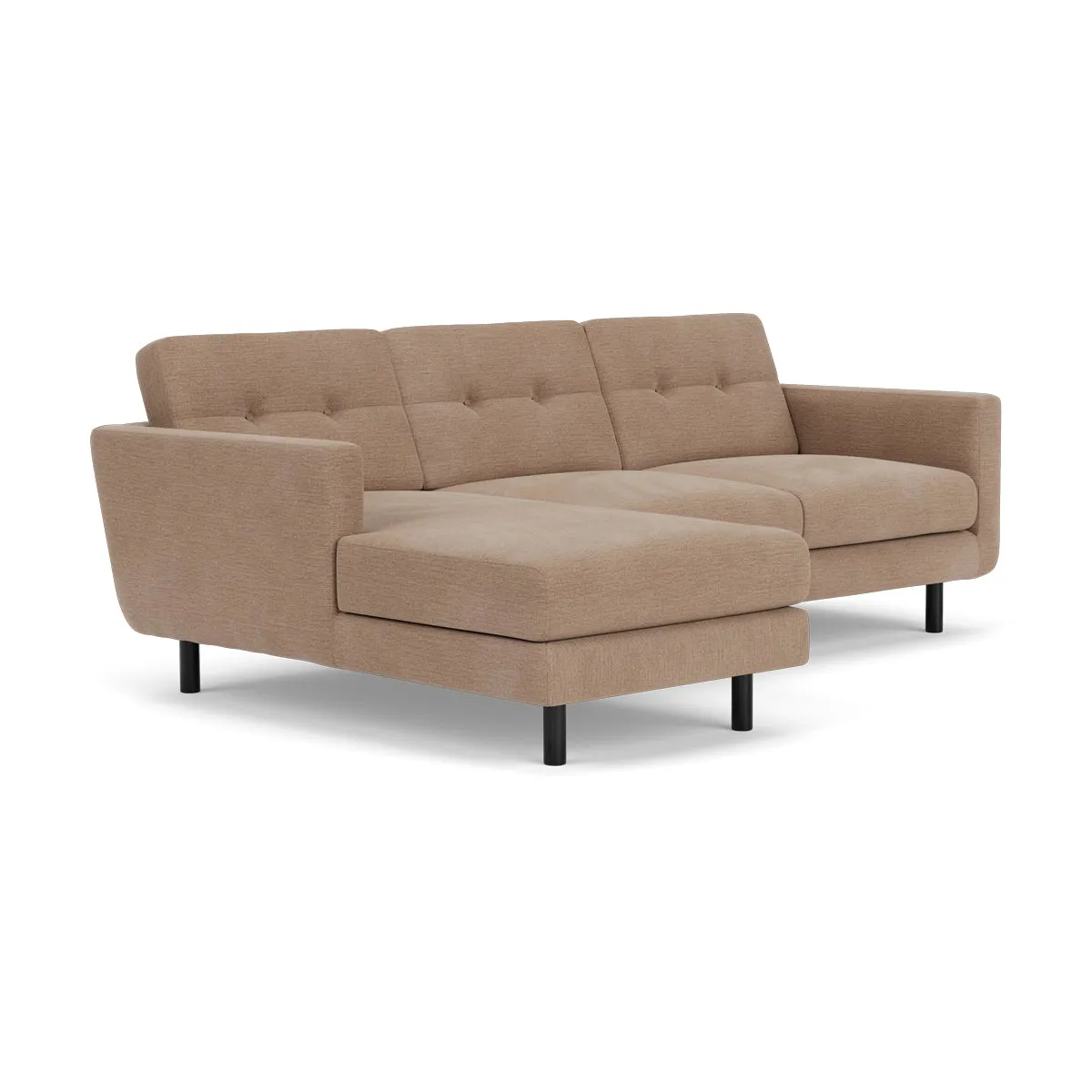Conrad Fabric Left Chaise Sofa