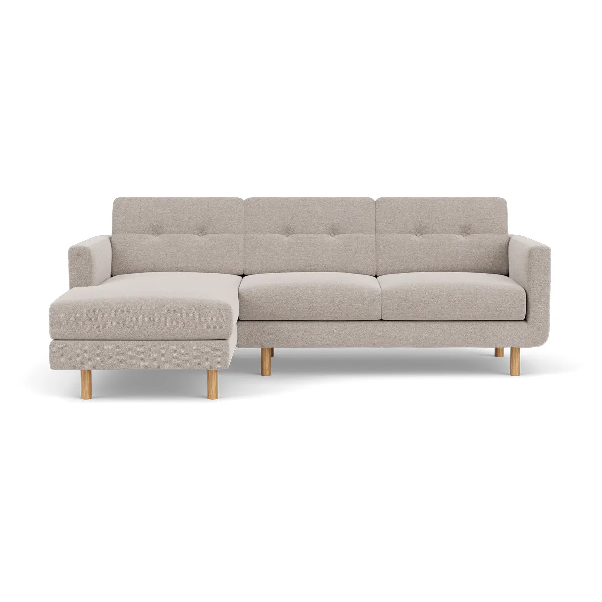 Conrad Fabric Left Chaise Sofa