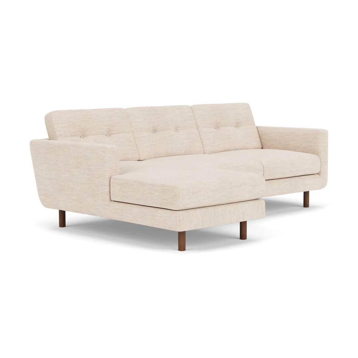 Conrad Fabric Left Chaise Sofa