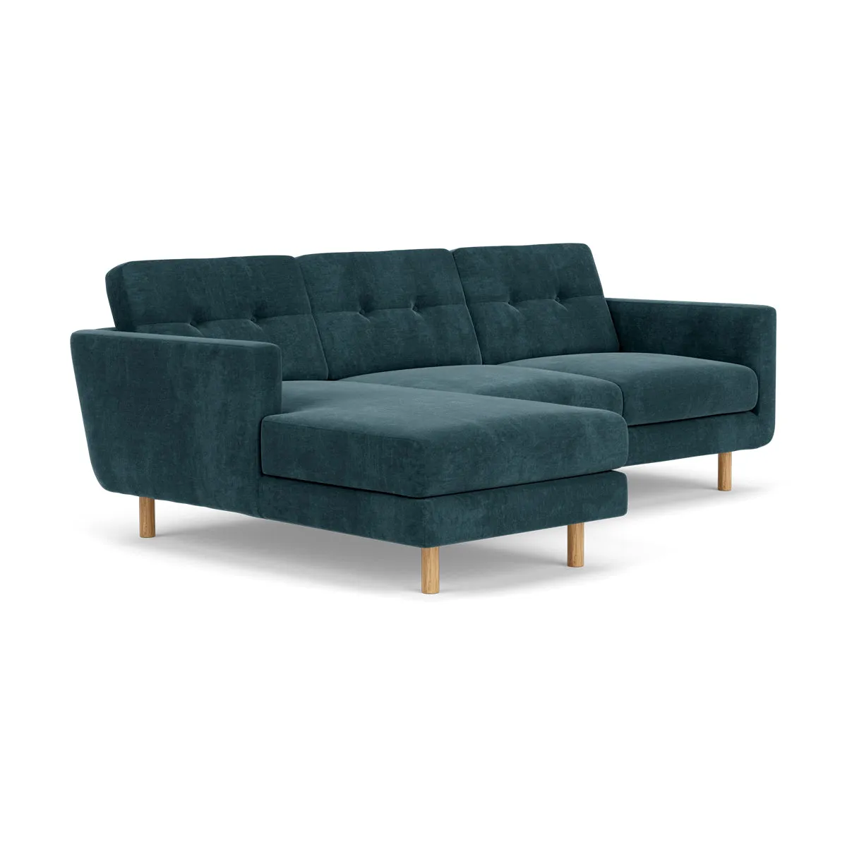 Conrad Fabric Left Chaise Sofa