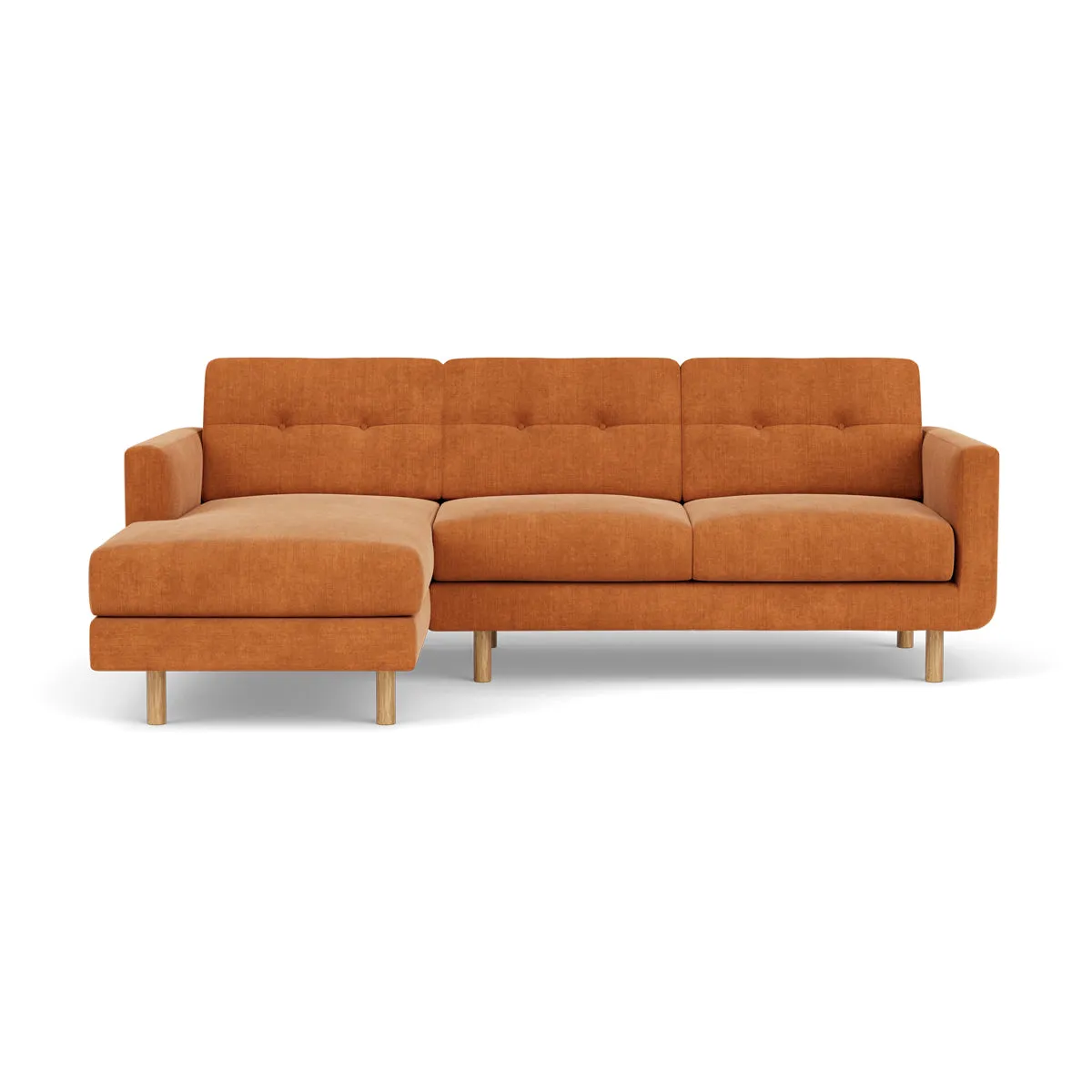 Conrad Fabric Left Chaise Sofa
