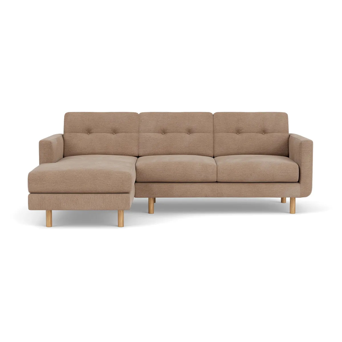 Conrad Fabric Left Chaise Sofa