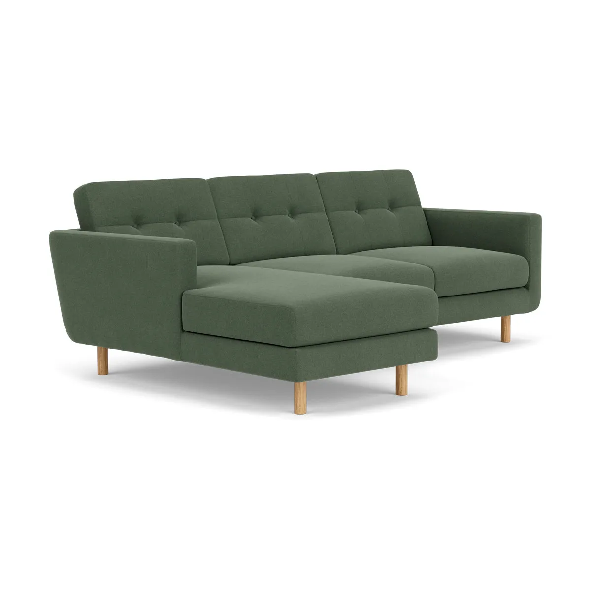 Conrad Fabric Left Chaise Sofa