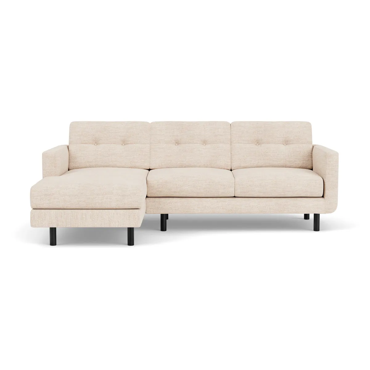 Conrad Fabric Left Chaise Sofa