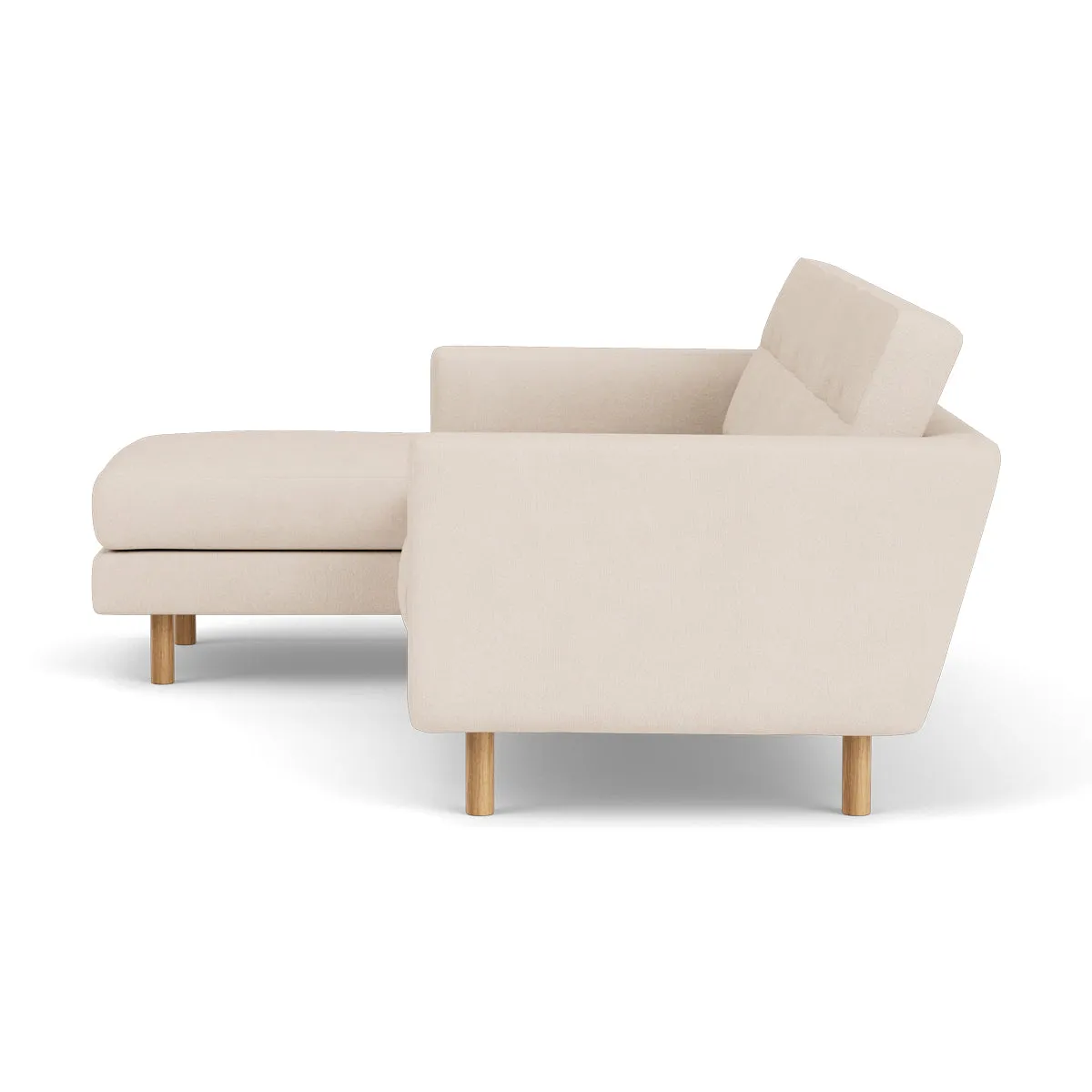 Conrad Fabric Left Chaise Sofa