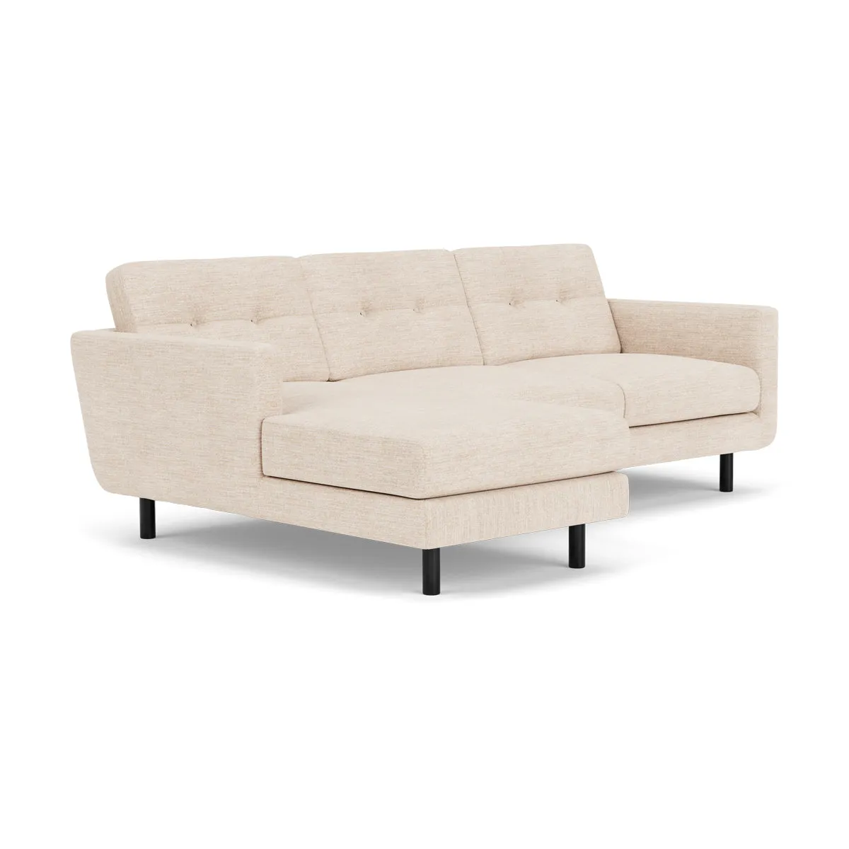 Conrad Fabric Left Chaise Sofa