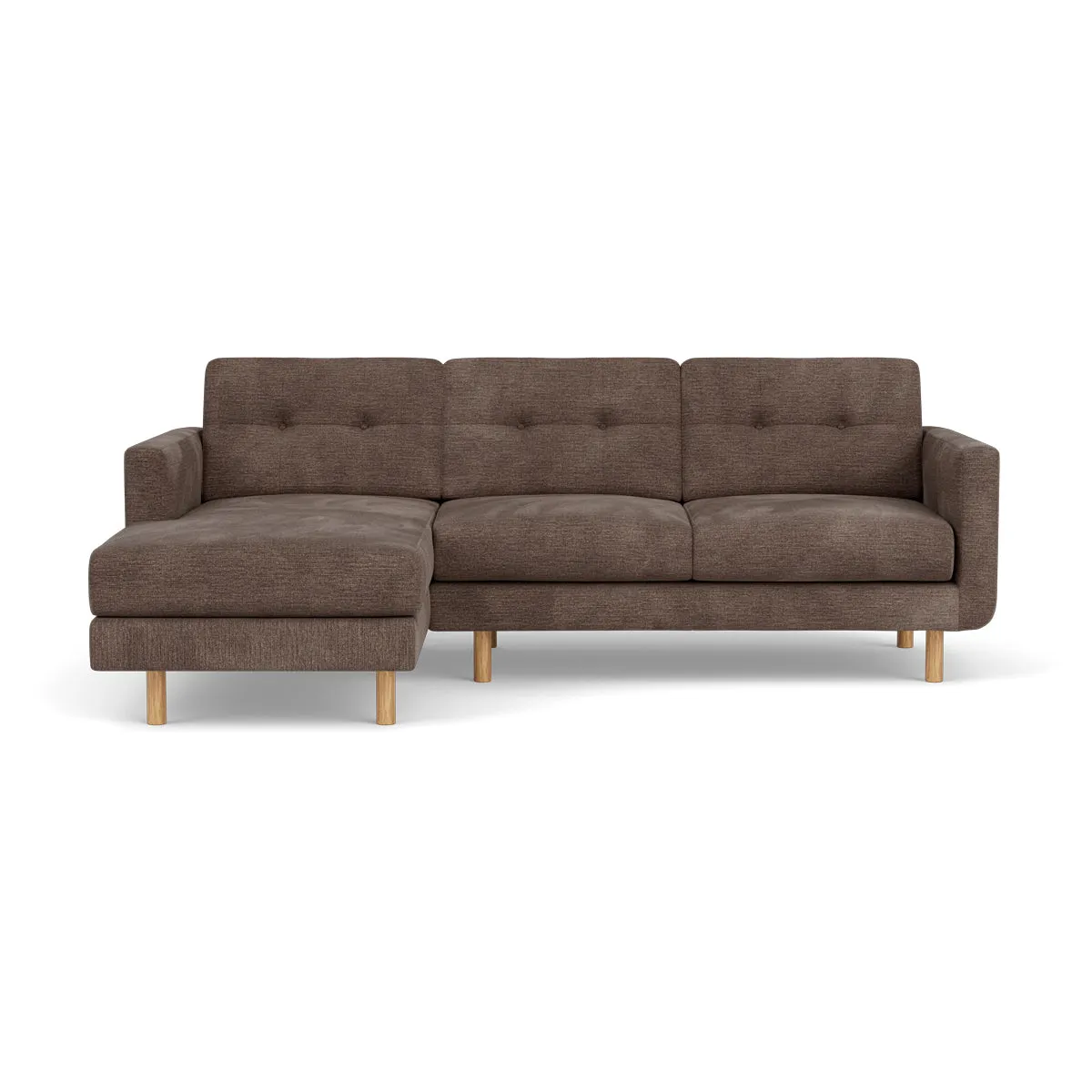 Conrad Fabric Left Chaise Sofa