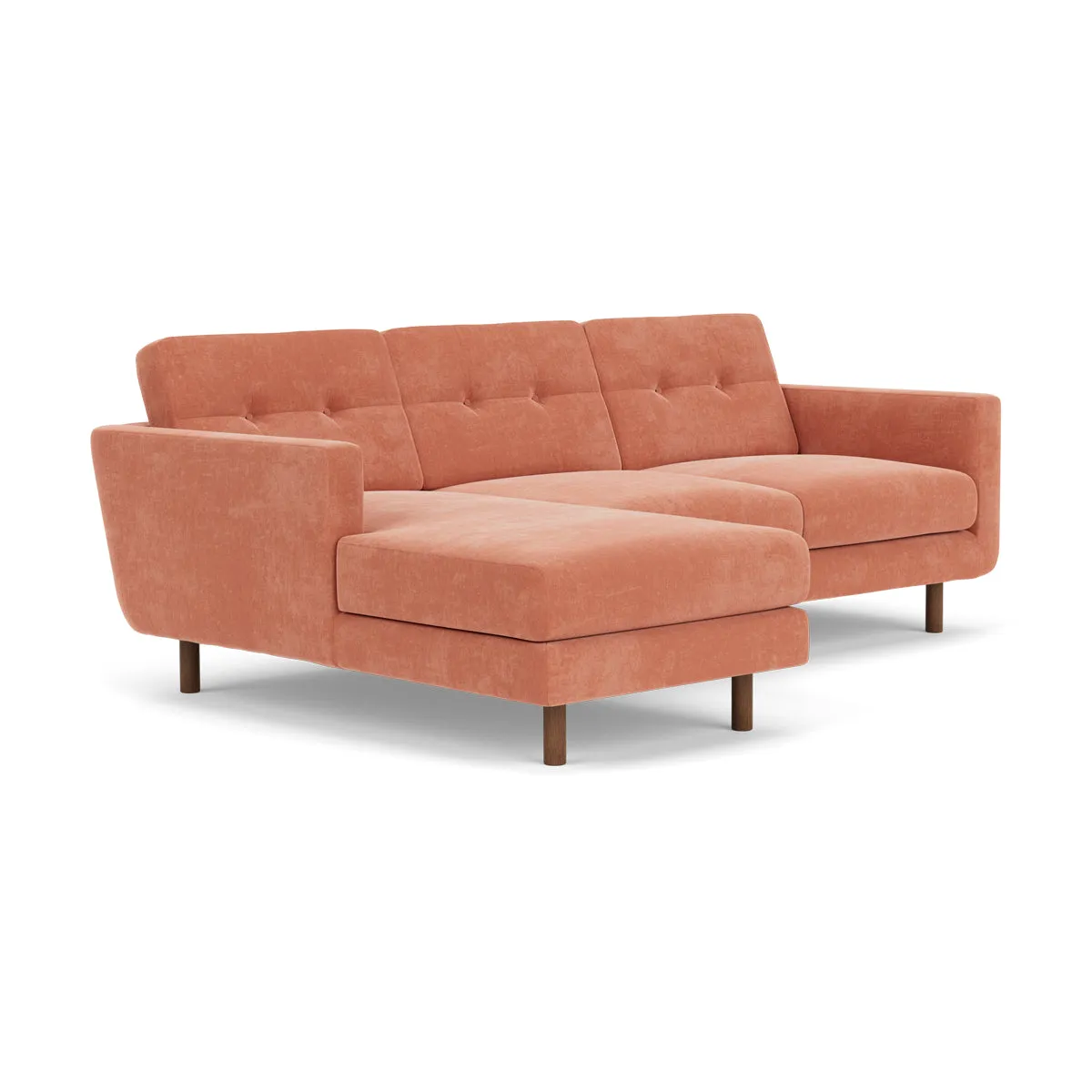 Conrad Fabric Left Chaise Sofa
