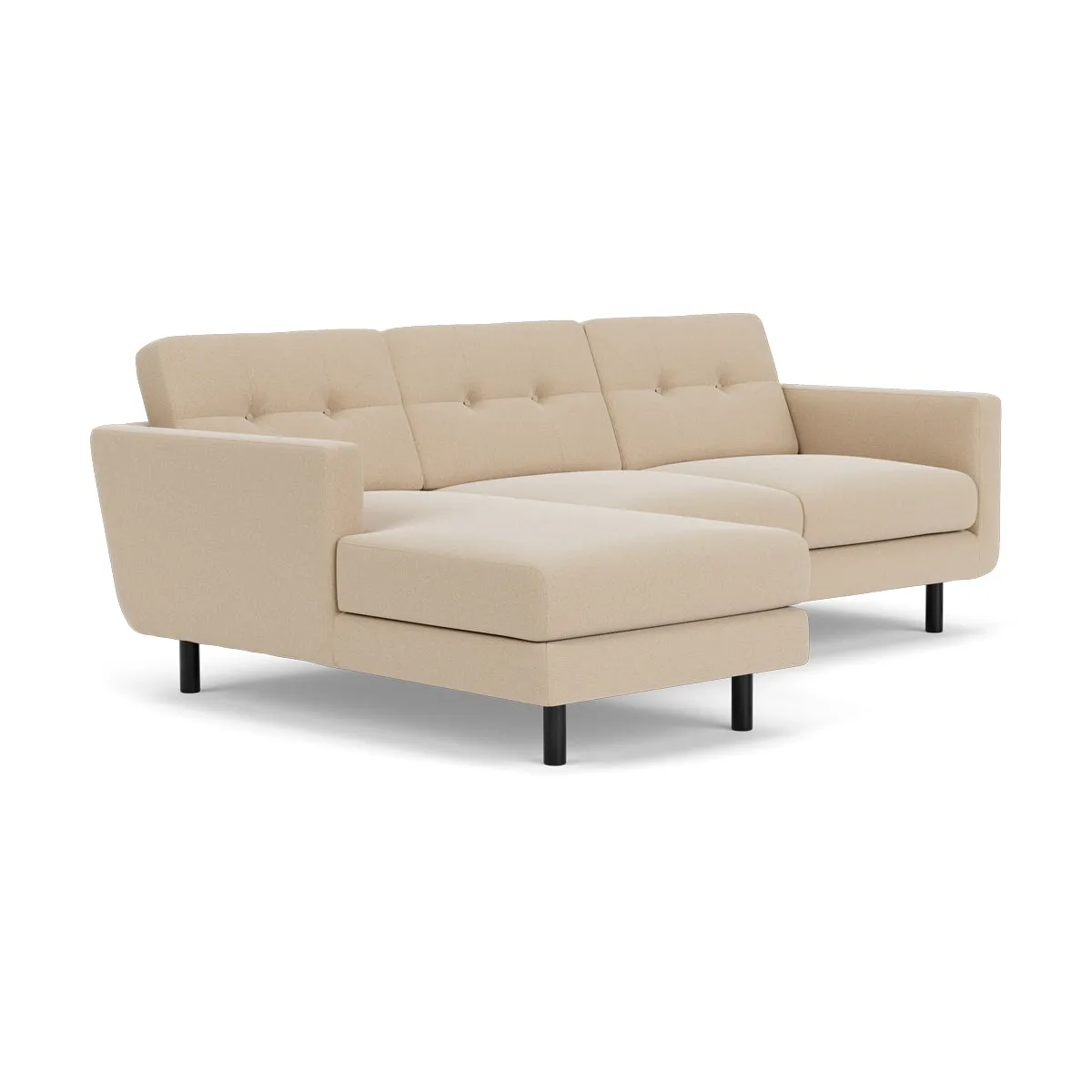 Conrad Fabric Left Chaise Sofa