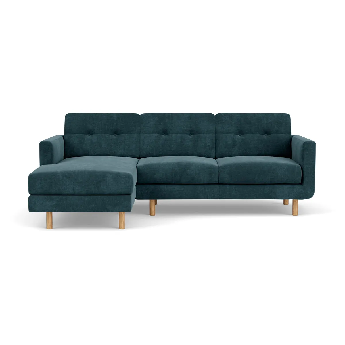Conrad Fabric Left Chaise Sofa