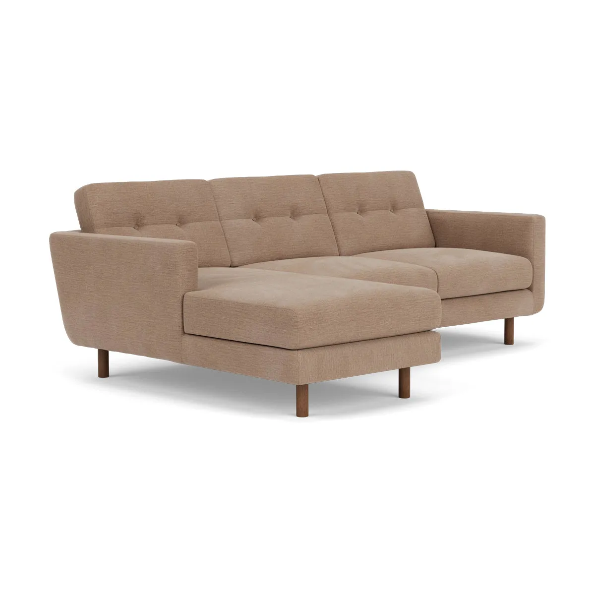 Conrad Fabric Left Chaise Sofa